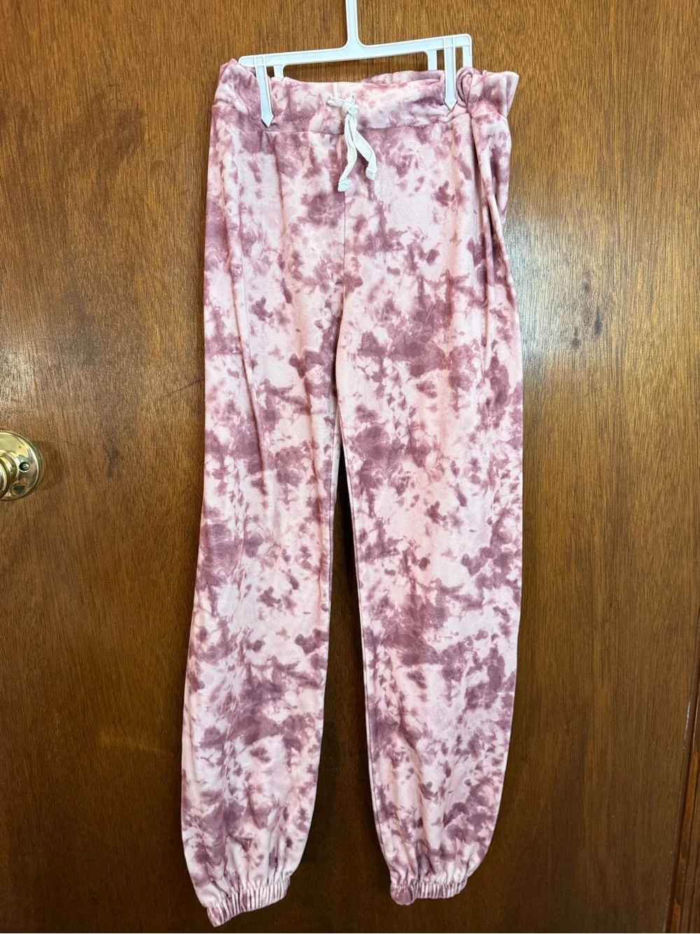 Sunset Sky Girls Velour Tie Dye Sequin Hoodie & Jogger Pants Set - Size 7/8